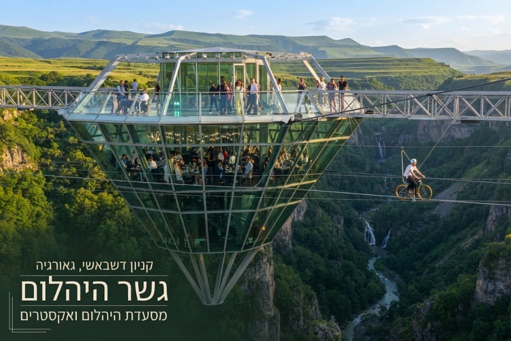 תמונת מסלול קניון דשבאשי וגשר היהלום