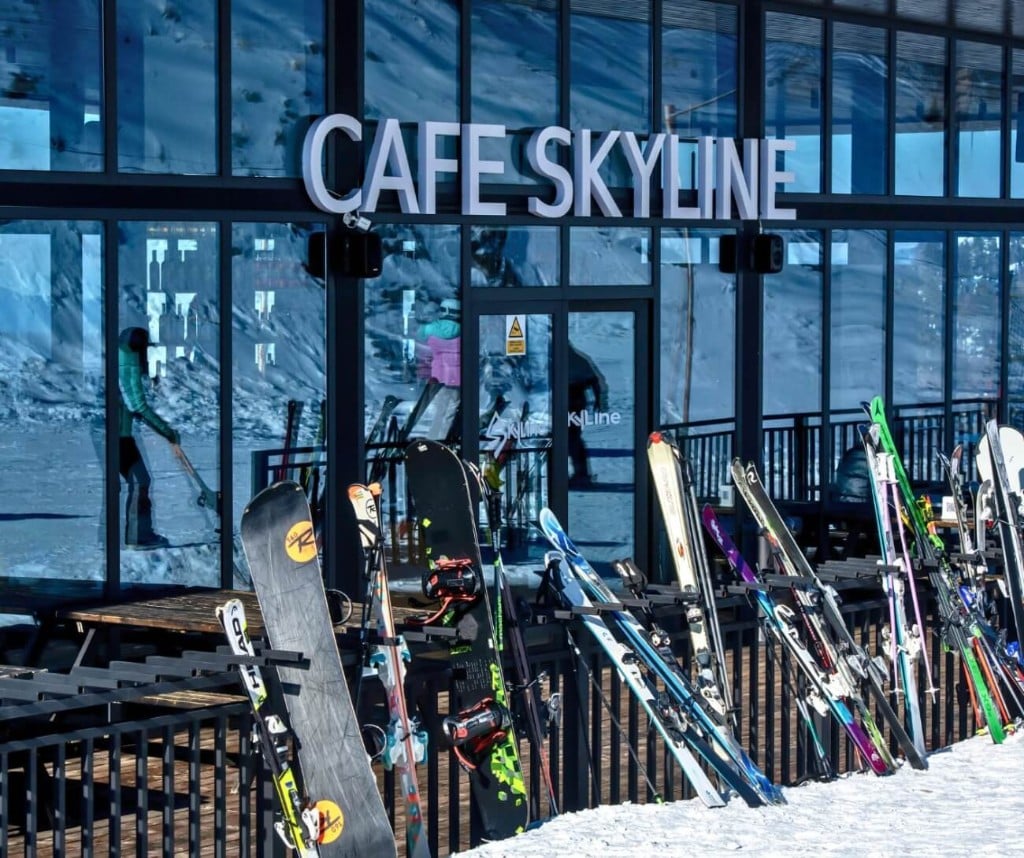CAFE SKYLINE — אתר הסקי בקוריאני